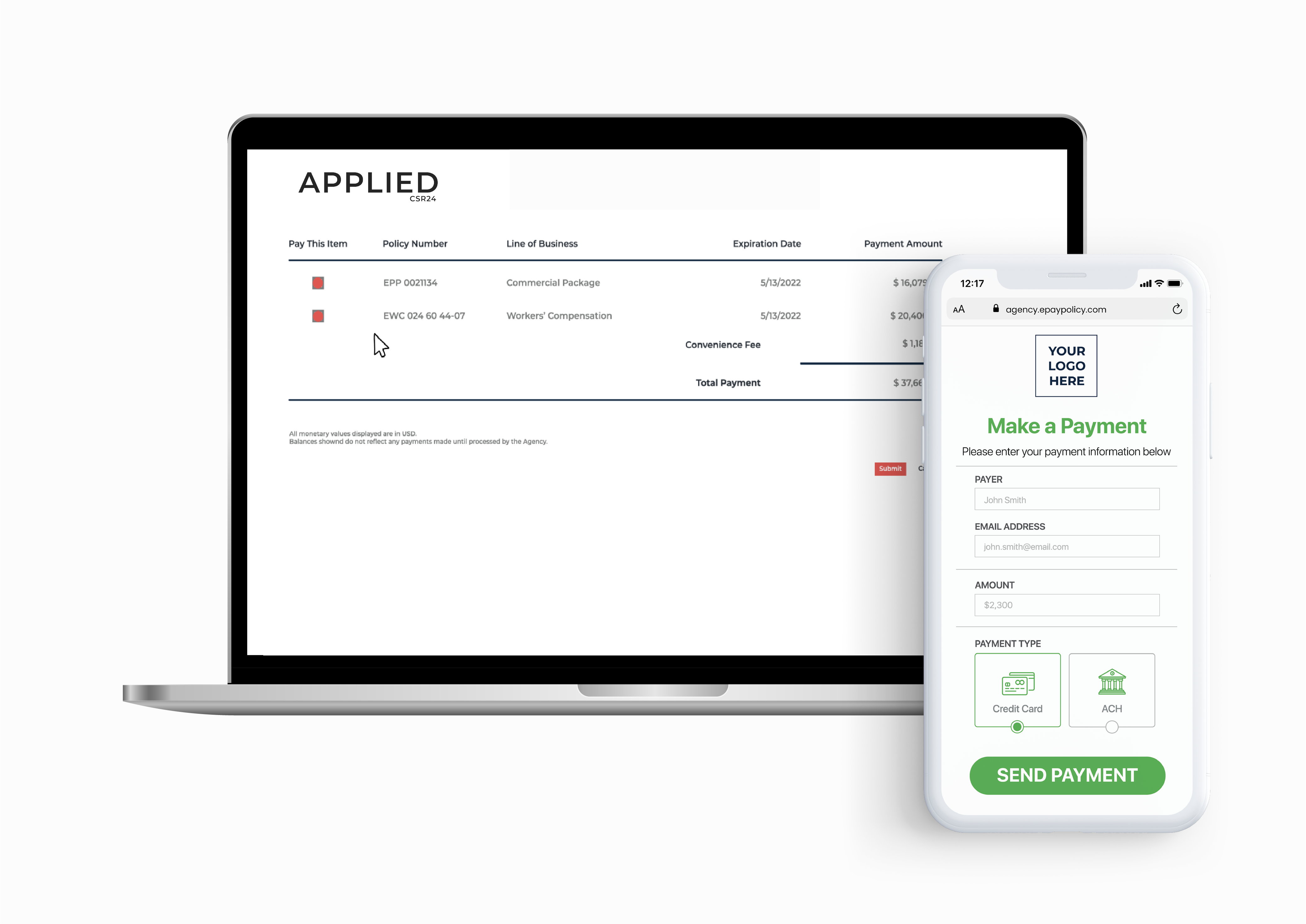Applied Payment Integration