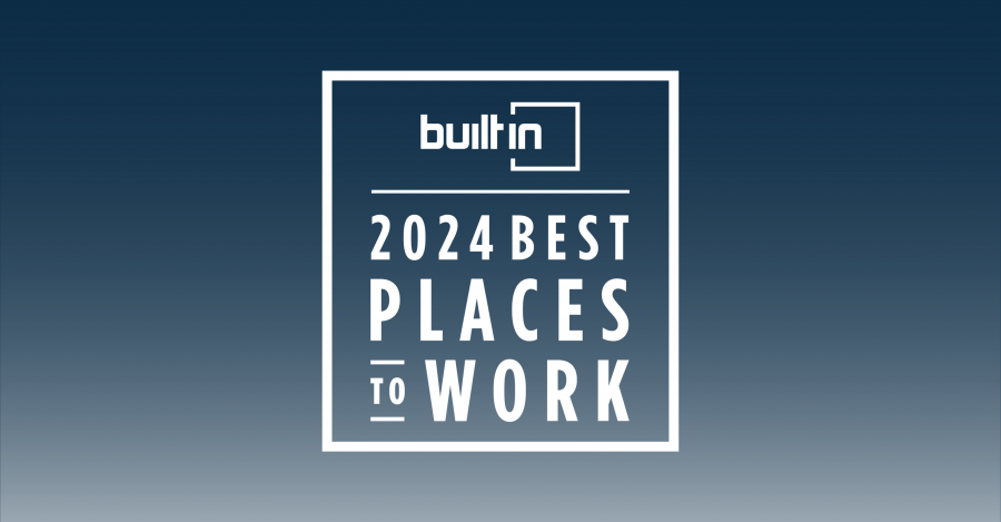 2024 BuiltIn Best Places Work Award