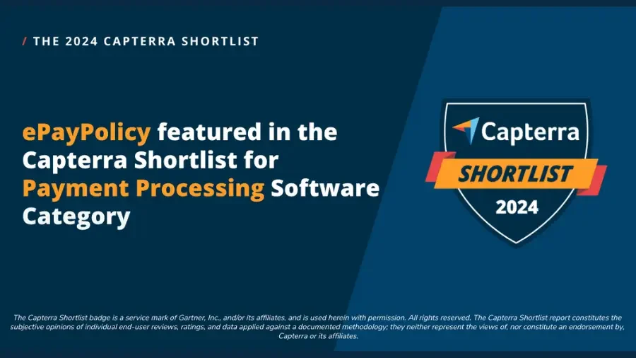ePayPolicy Capterra Award Blog Header